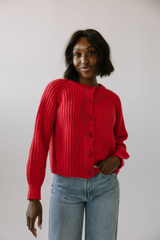 Sabrina Sweater // Red