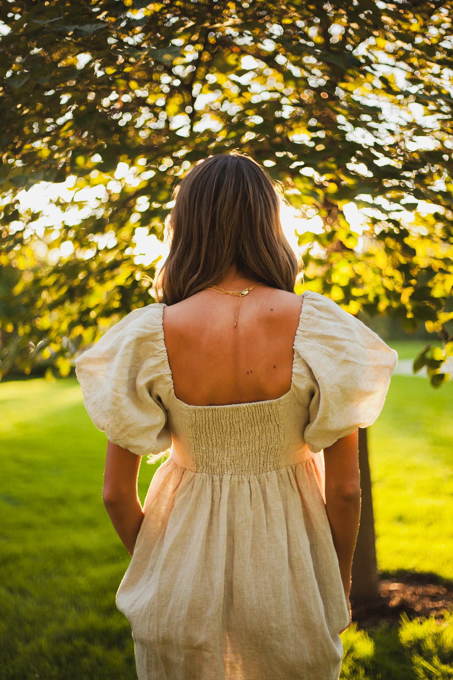 Nova Linen Dress