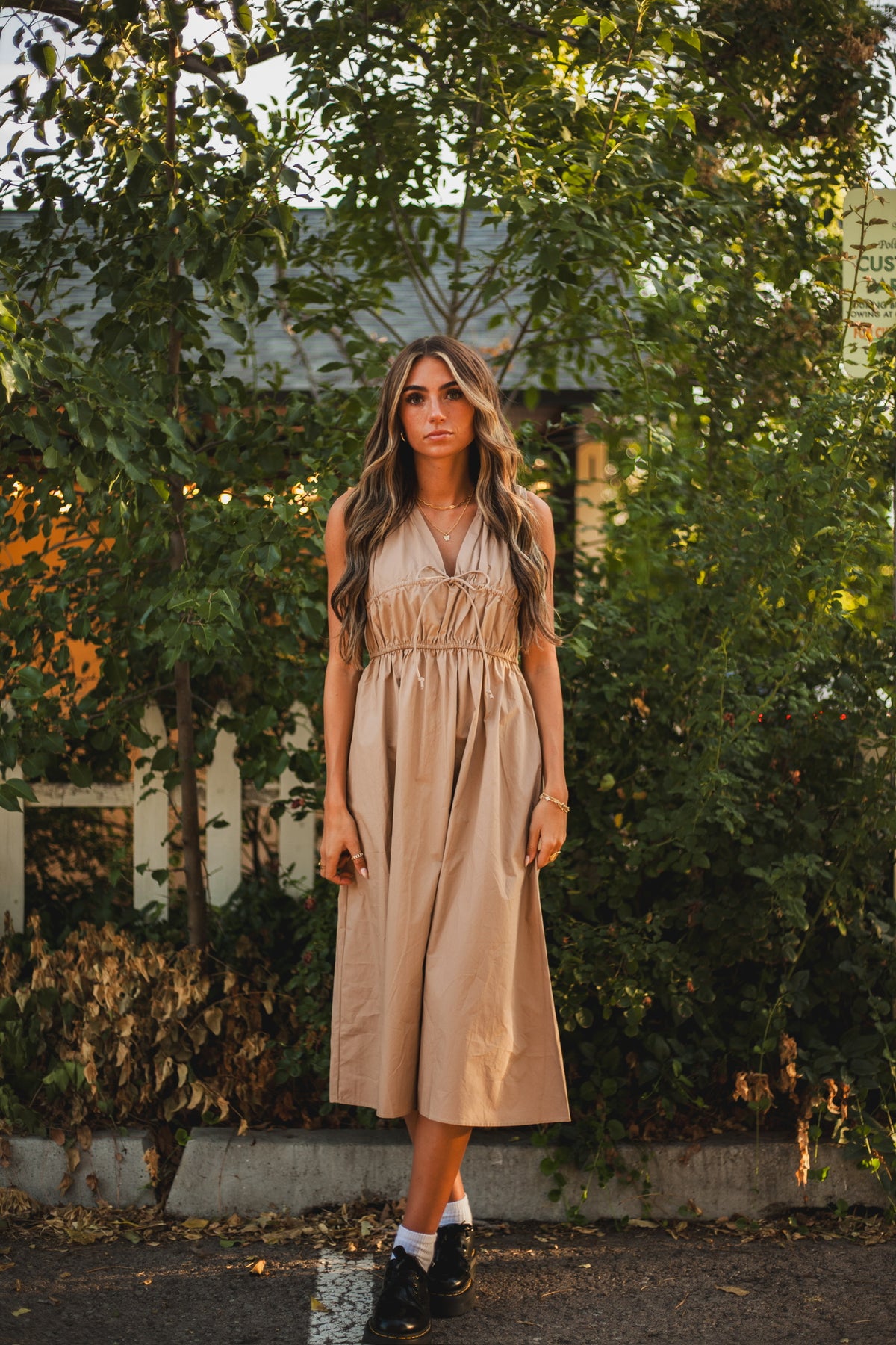 Rory Tie Front Dress