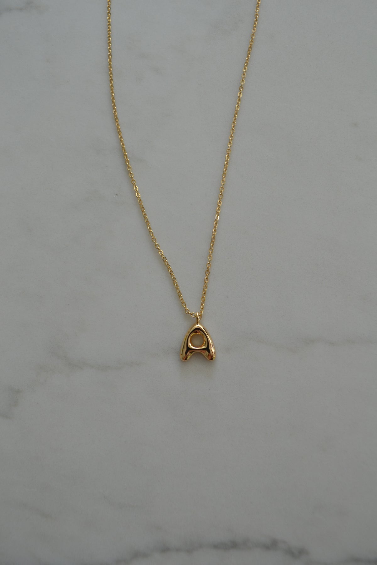 Bubble Letter Necklace