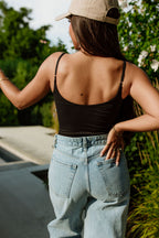 Ballpark High Waisted Straight Jeans