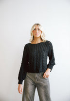 Aster Sweater // Black