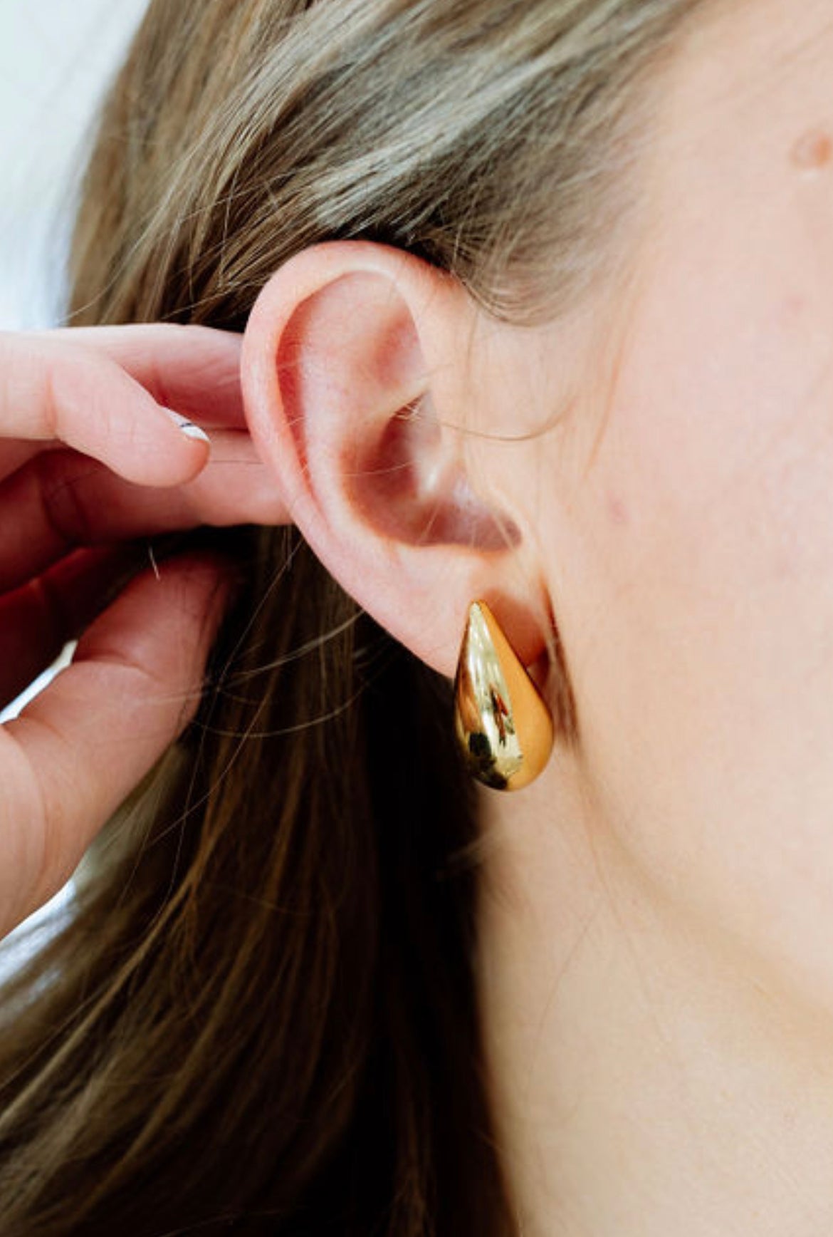 Gold Teardrop Earrings *RESTOCKED*