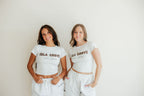Isla Grove Original Baby Tee // Ash