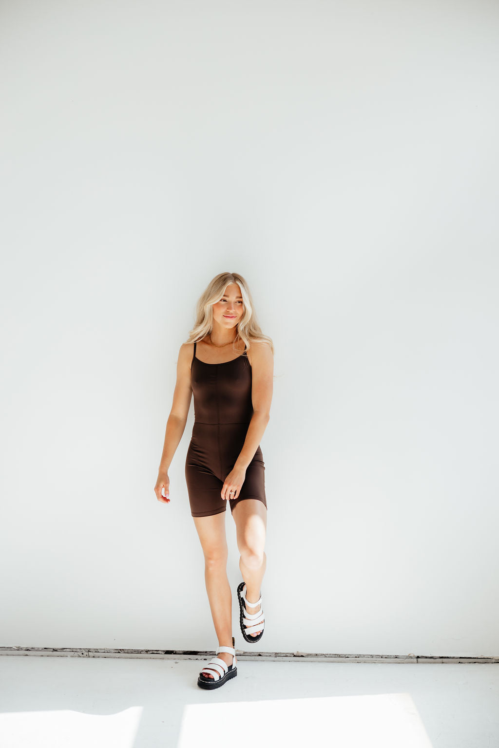 Icon Romper // Chocolate