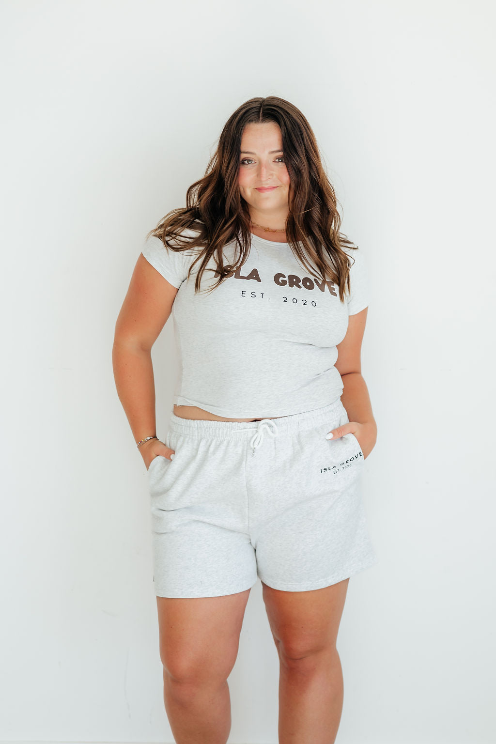 Isla Grove Original Sweatshorts // Ash