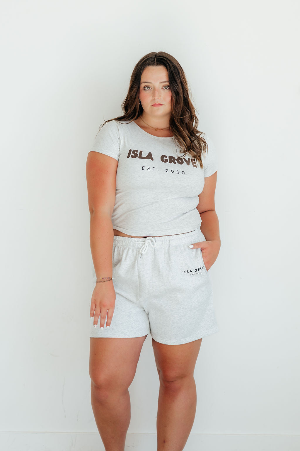 Isla Grove Original Sweatshorts // Ash