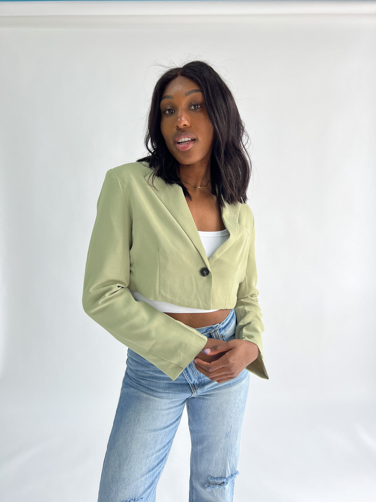 Kai Cropped Blazer