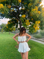 Delilah Ruffle Shorts Set