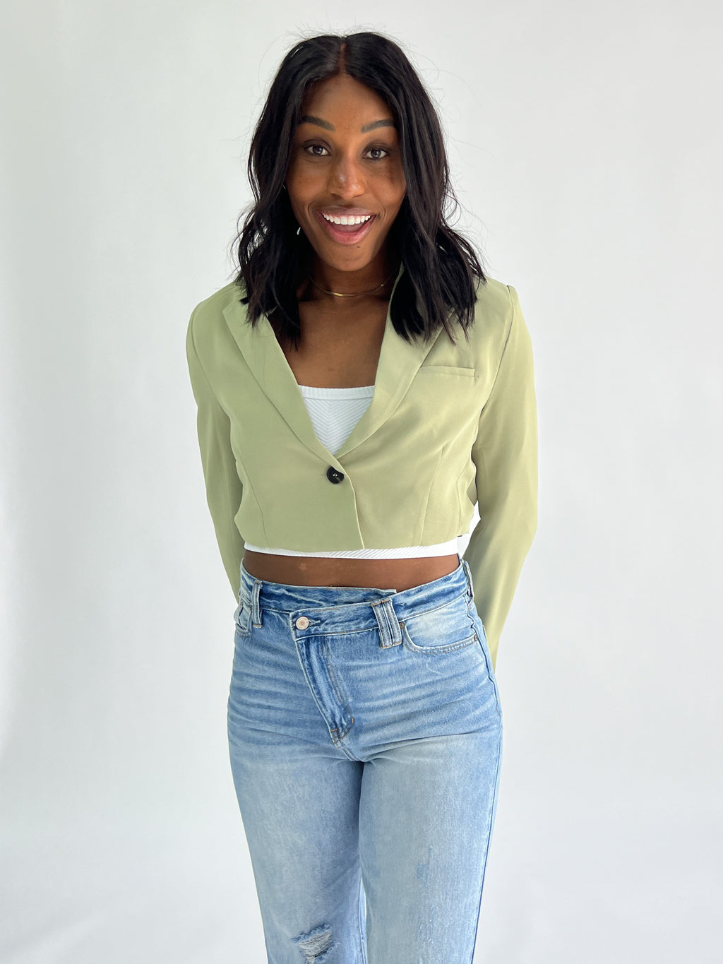 Kai Cropped Blazer