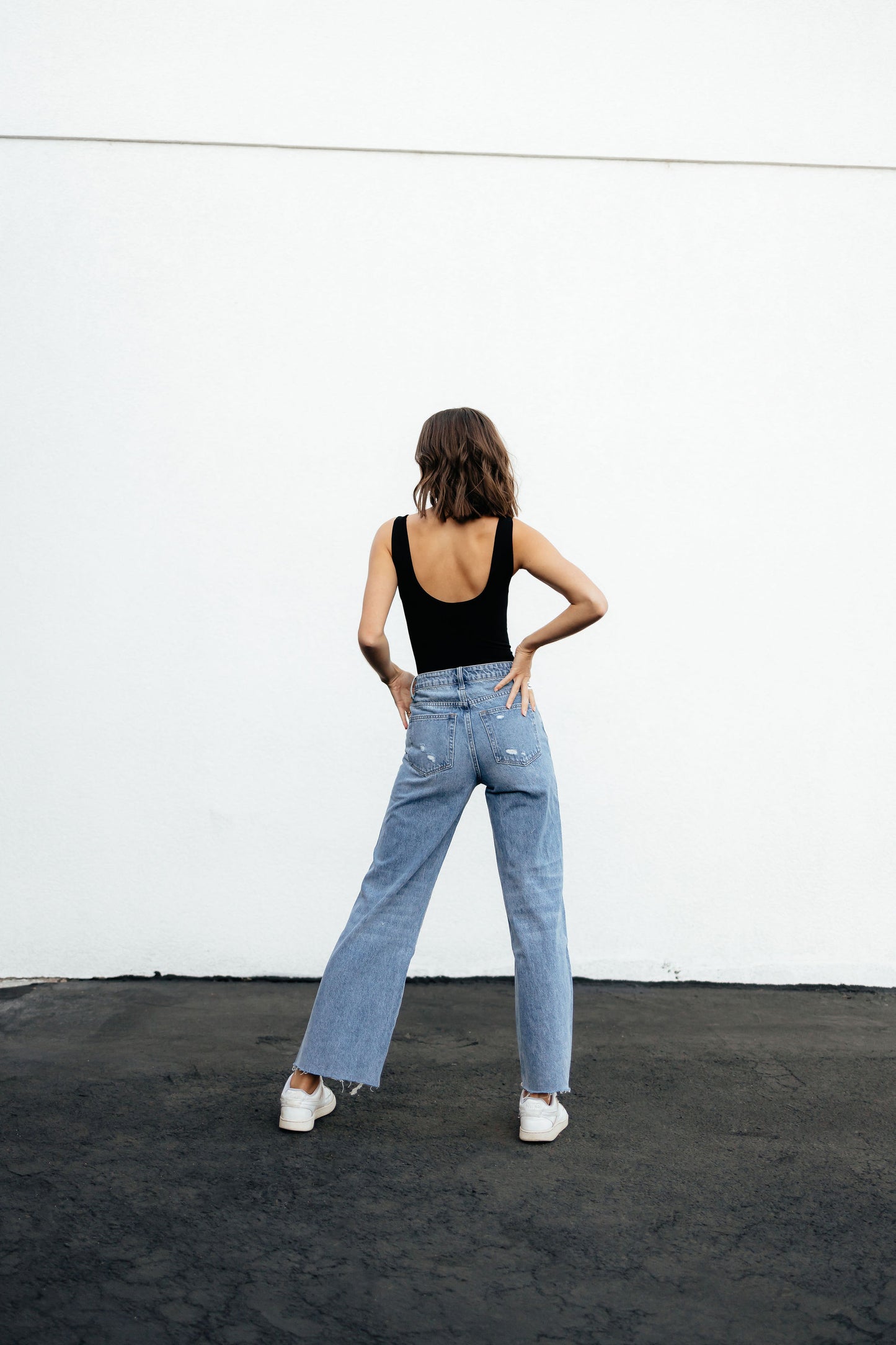 90’s High Rise Straight Jeans