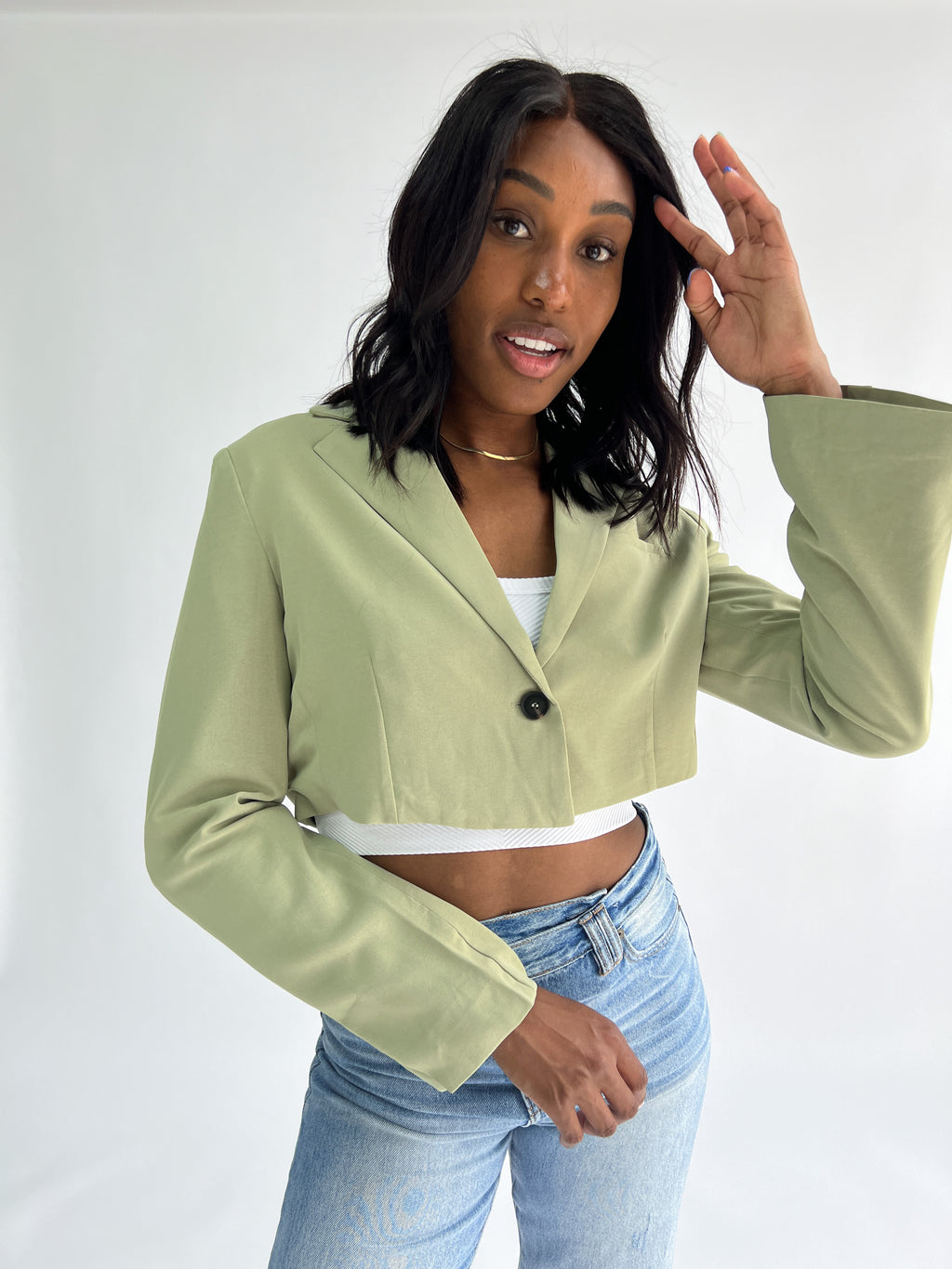 Kai Cropped Blazer