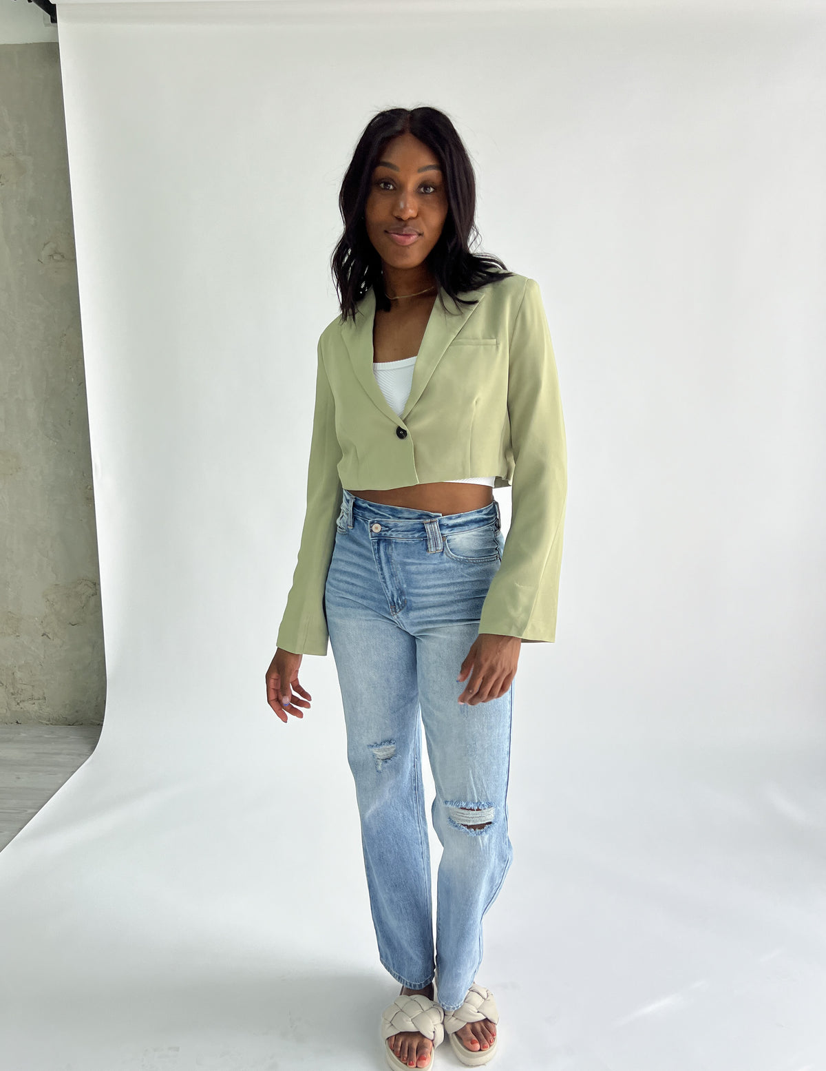 Kai Cropped Blazer