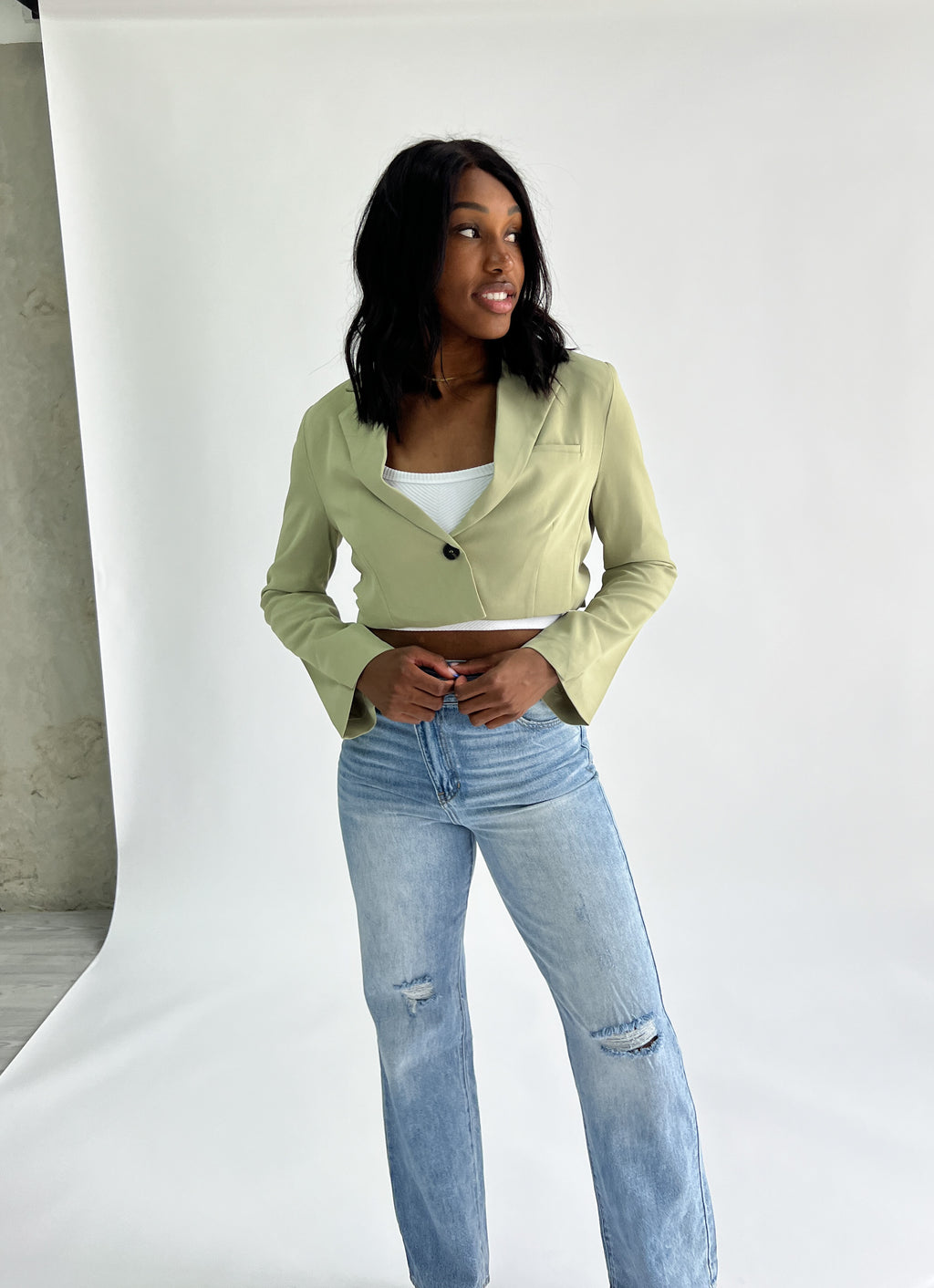 Kai Cropped Blazer